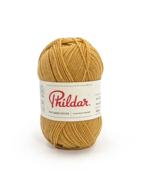 PHILDAR - PHIL BABY + SOCKS - MIEL