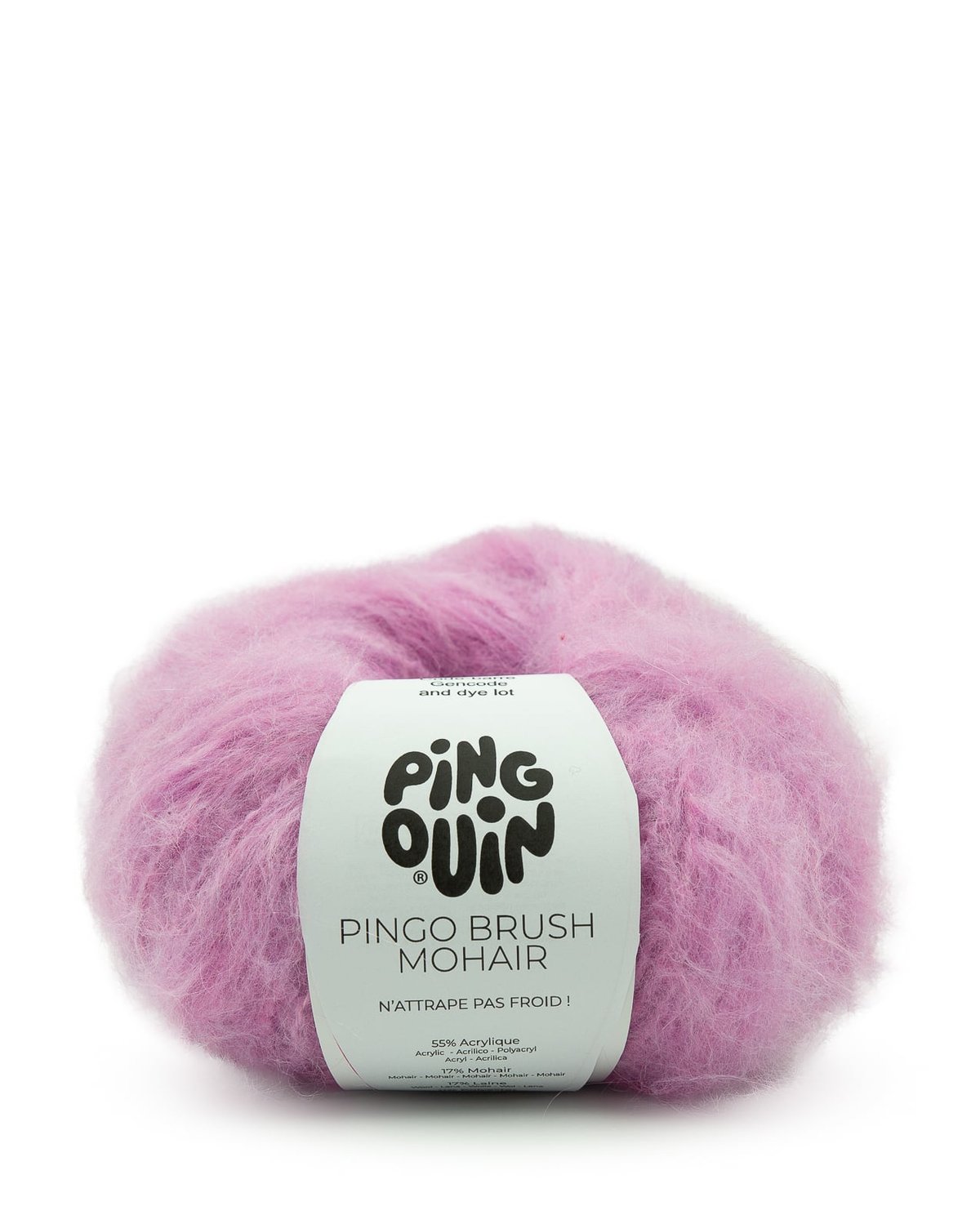 PINGOUIN - PINGO BRUSH MOHAIR - LILAS PARME