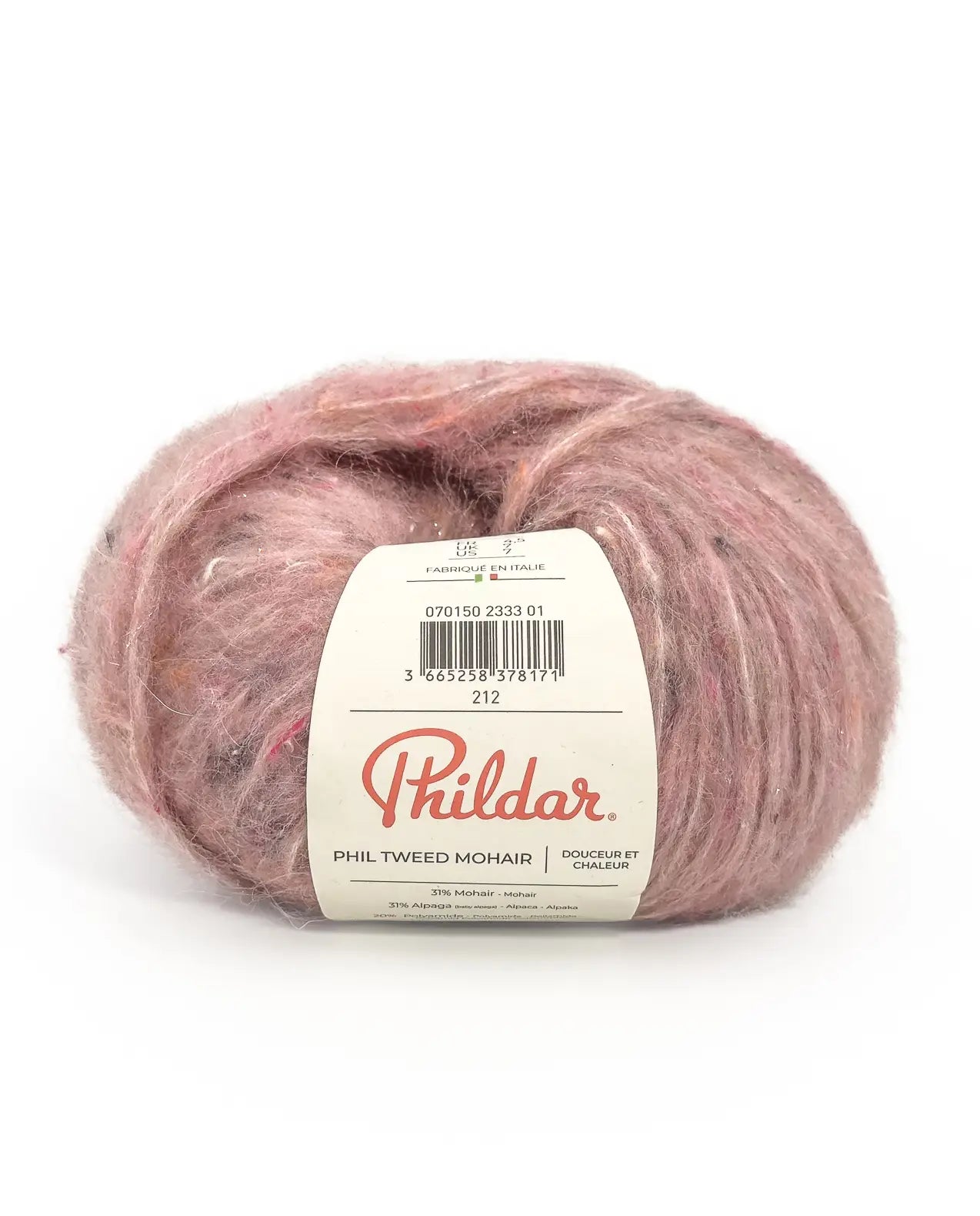 PHILDAR - PHIL TWEED MOHAIR - ROSEE