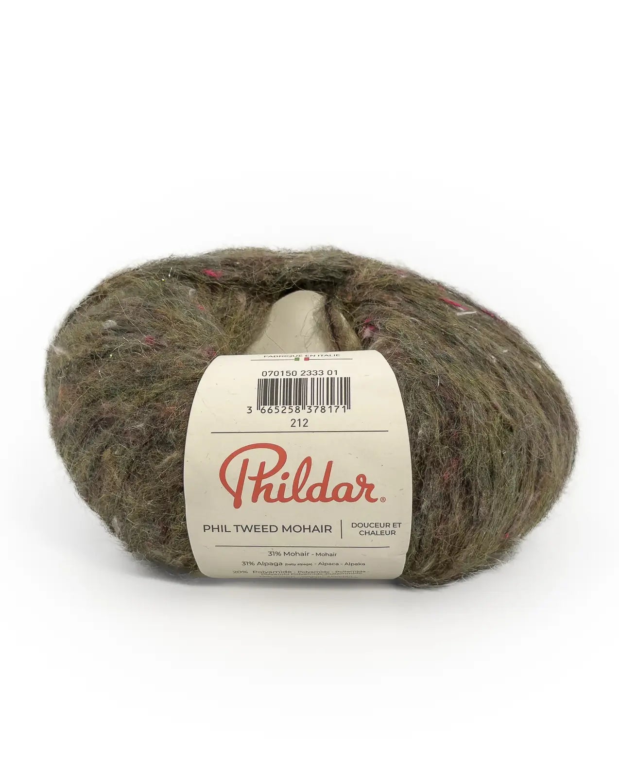 PHILDAR - PHIL TWEED MOHAIR - KAKI