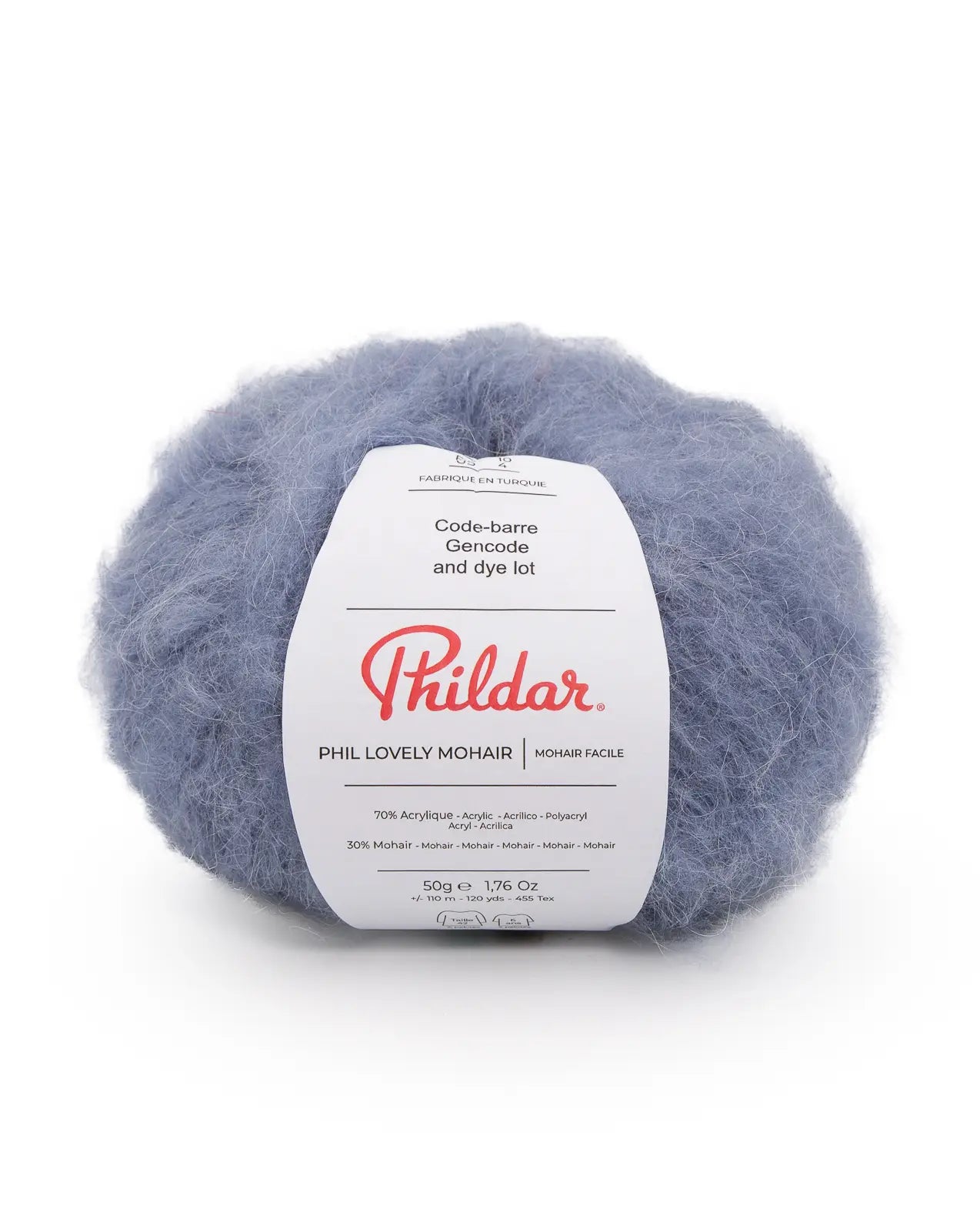 PHILDAR - PHIL LOVELY MOHAIR - DENIM