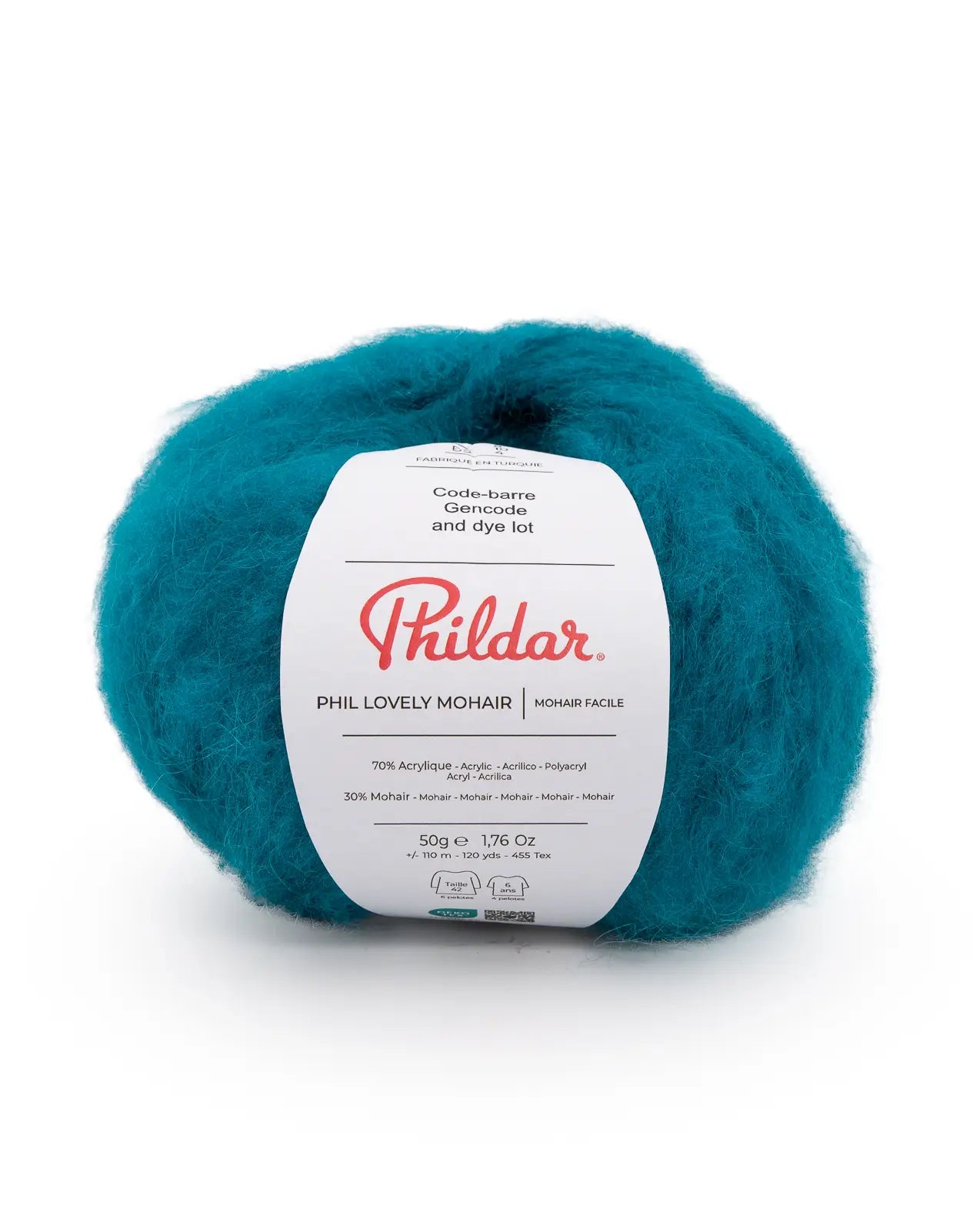 PHILDAR - PHIL LOVELY MOHAIR - PRUSSE