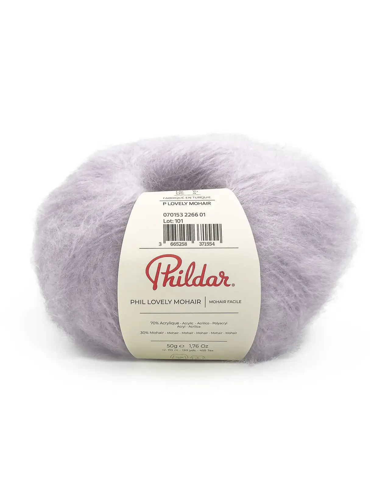 PHILDAR - PHIL LOVELY MOHAIR - LILAS