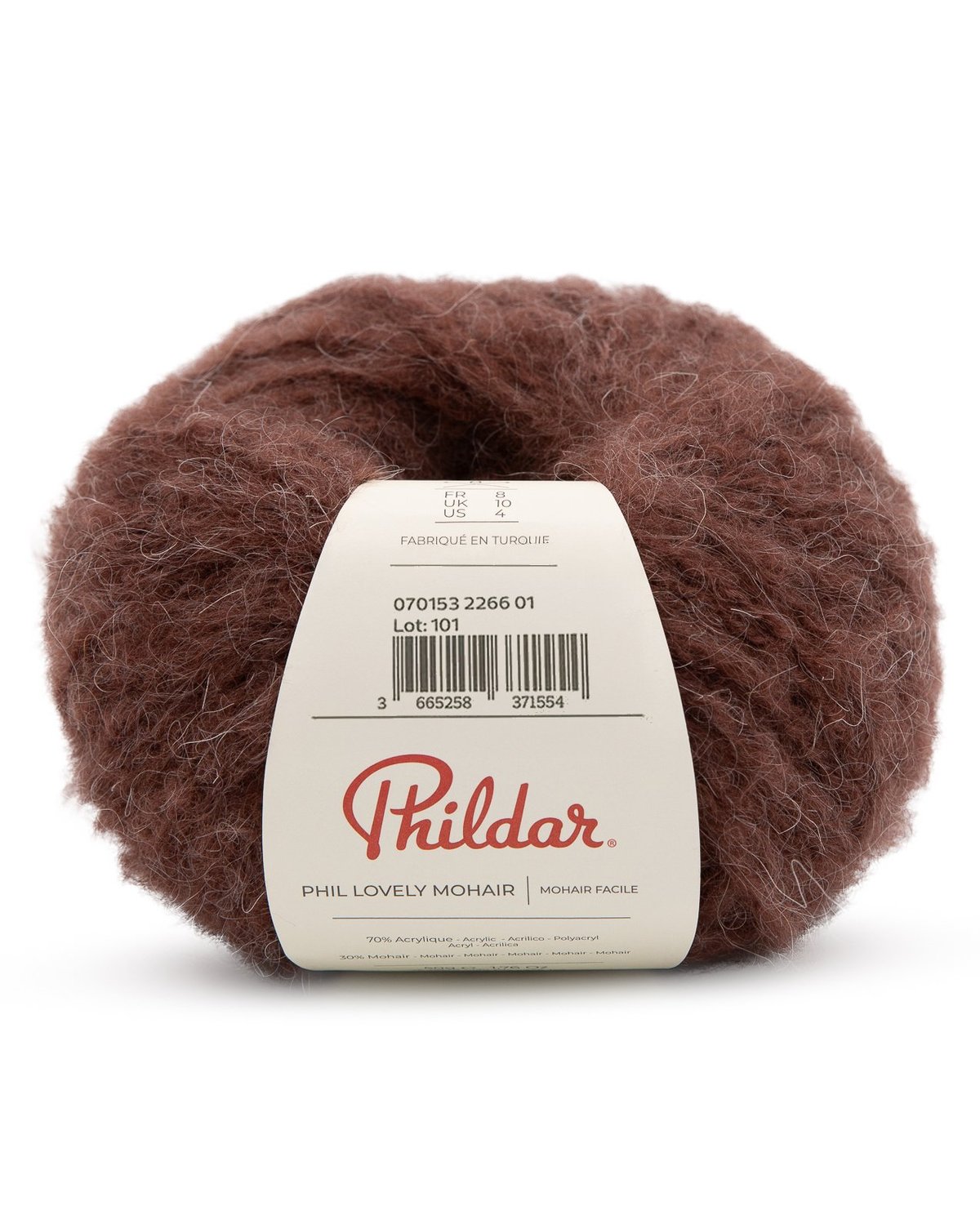 PHILDAR - PHIL LOVELY MOHAIR - CHOCOLAT