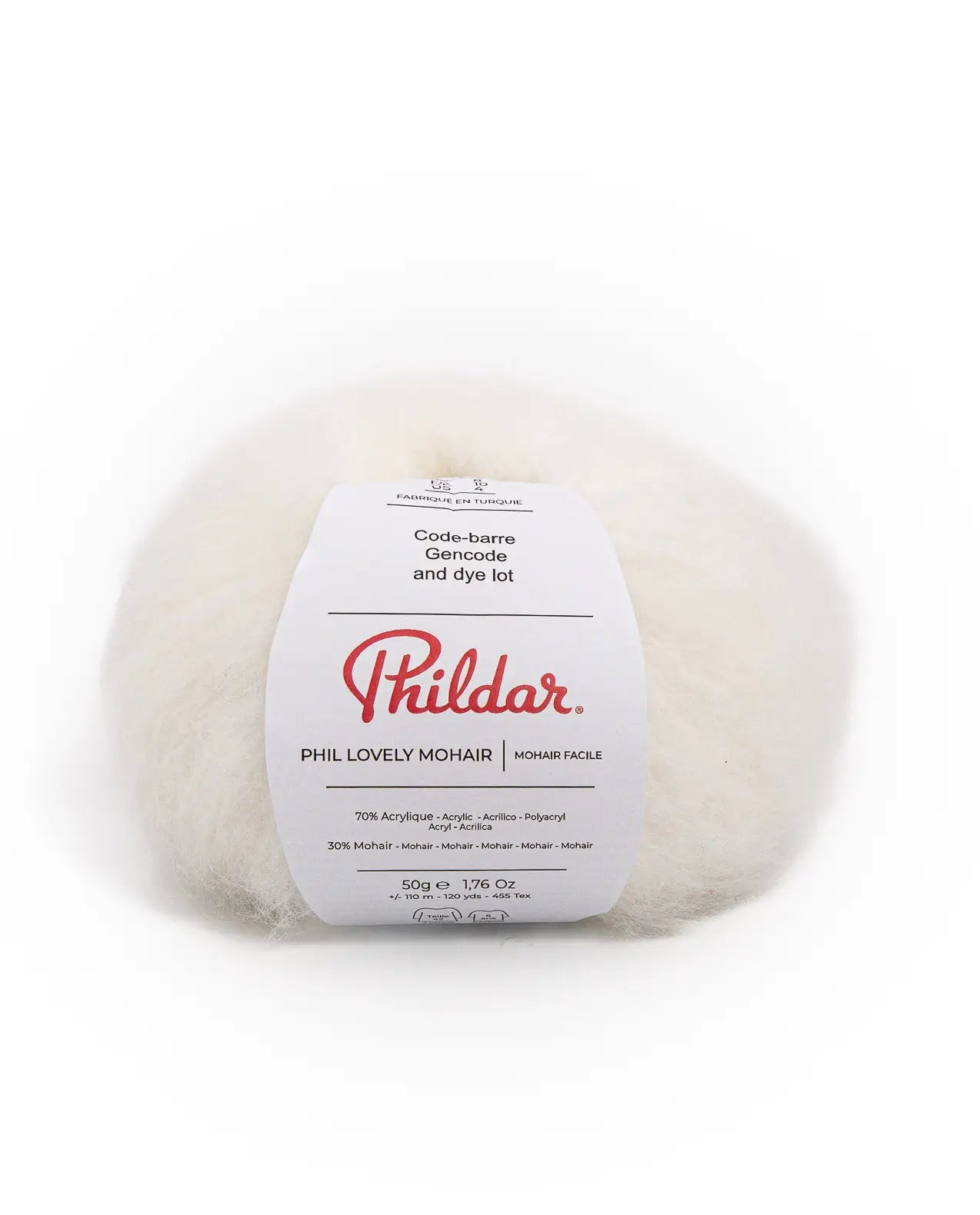 PHILDAR - PHIL LOVELY MOHAIR - ECRU