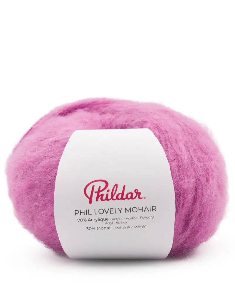 PHILDAR - PHIL LOVELY MOHAIR -  VIOLETTE