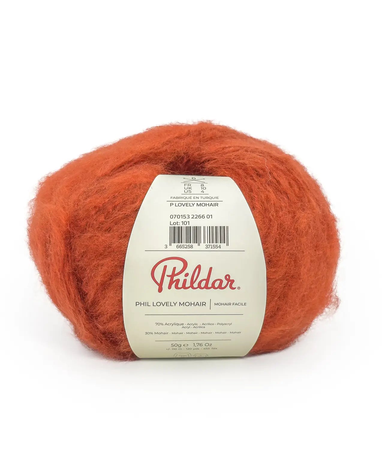 PHILDAR - PHIL LOVELY MOHAIR - PUMPKIN