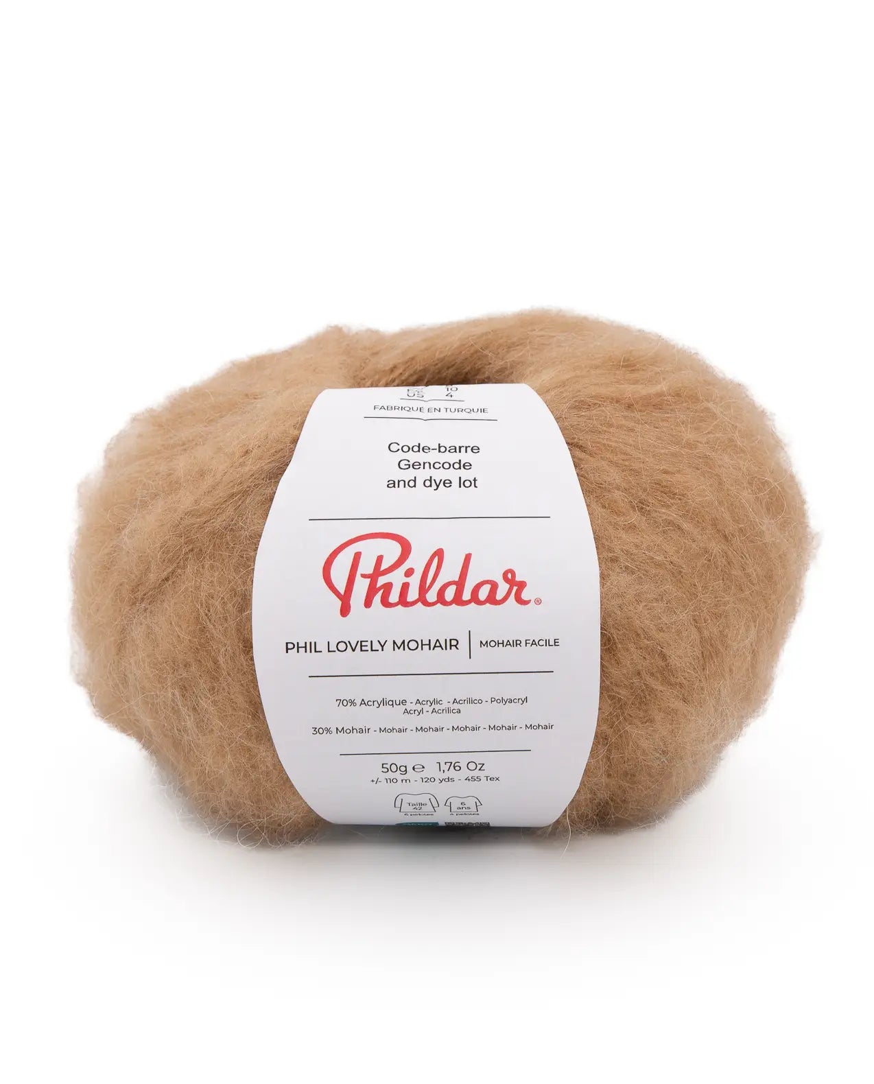 PHILDAR - PHIL LOVELY MOHAIR - NATUREL