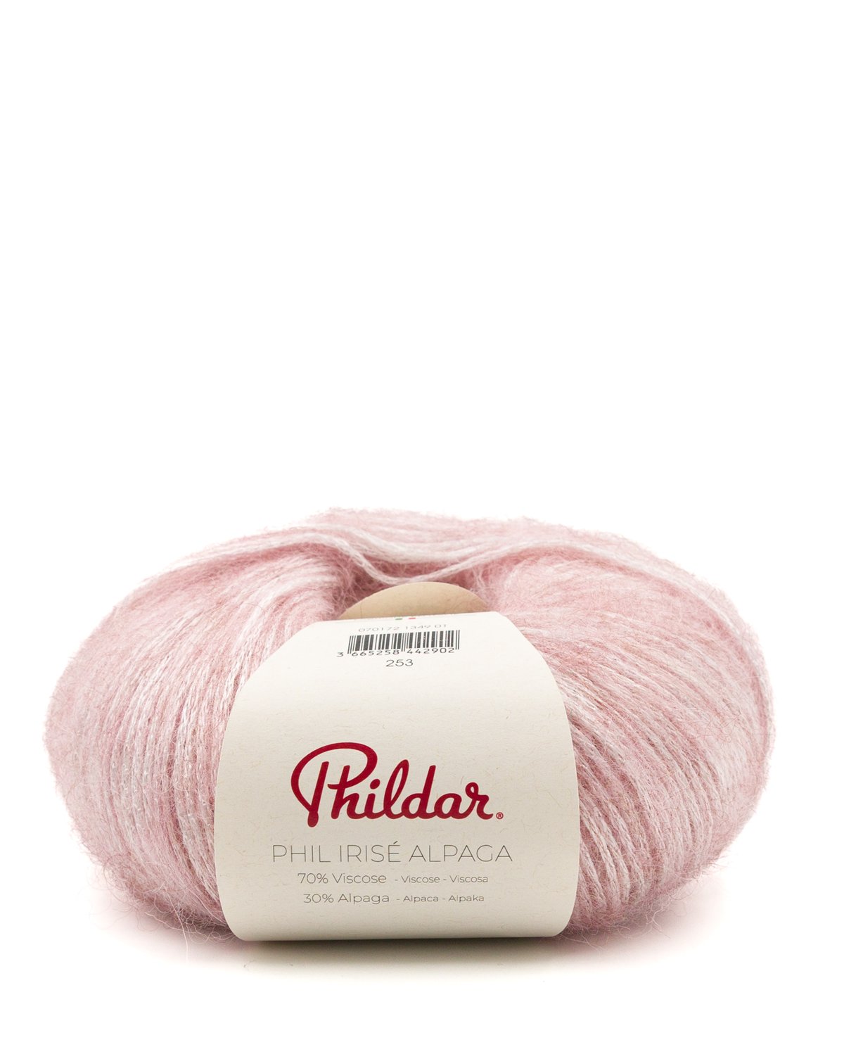 PHILDAR - PHIL IRISE ALPAGA -  SOFT BERRY