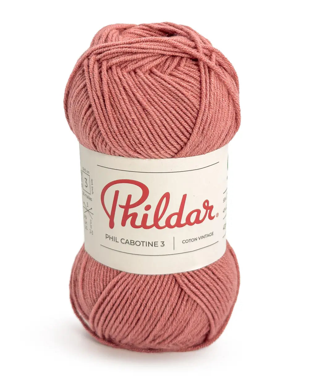 PHILDAR - PHIL CABOTINE 3 - VIEUX ROSE