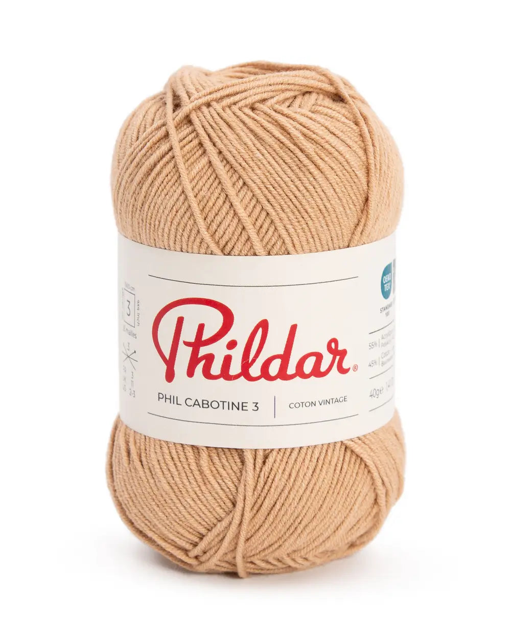 PHILDAR - PHIL CABOTINE 3 - CAMEL