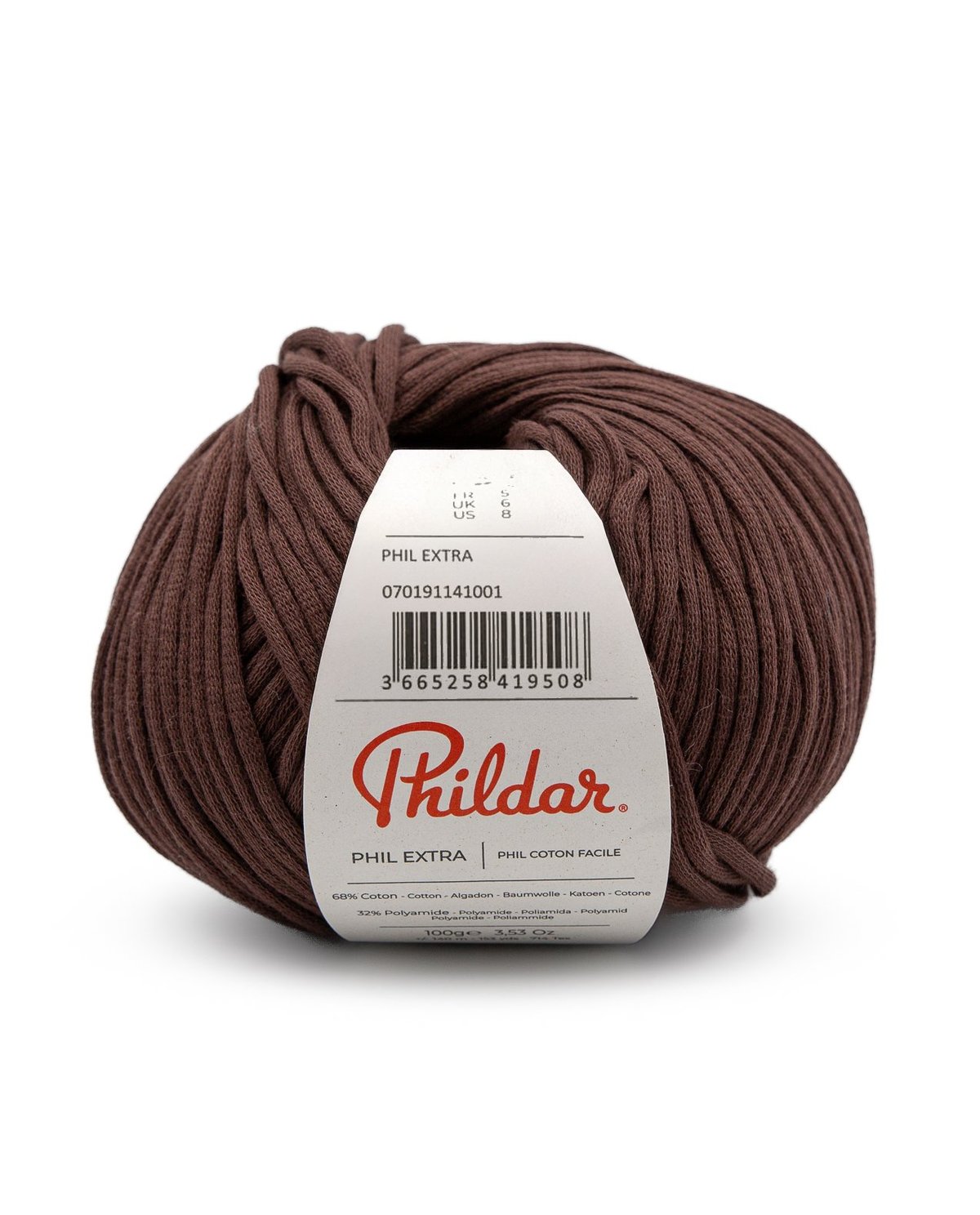 PHILDAR - PHIL EXTRA - CHOCOLAT