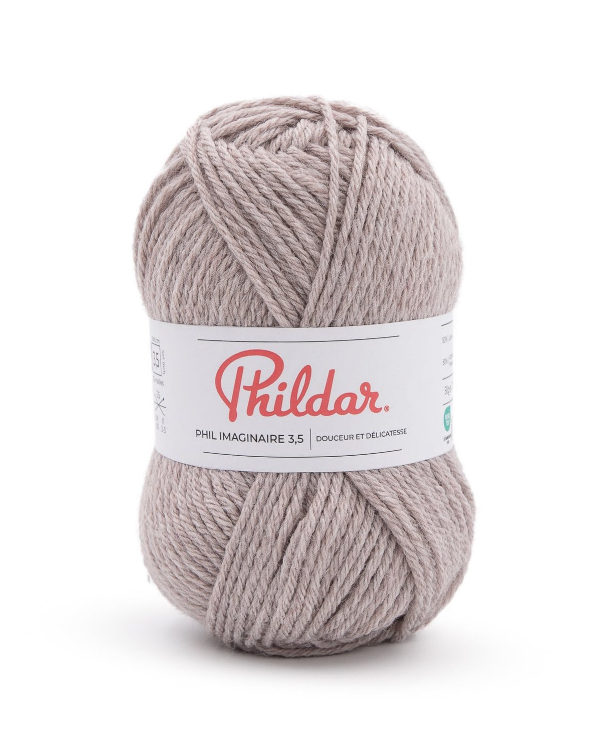 PHILDAR - PHIL IMAGINAIRE 3.5 - Naturel Chiné