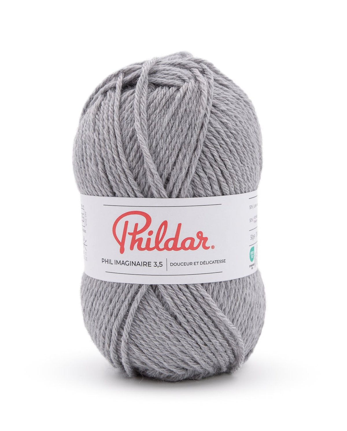 PHILDAR - PHIL IMAGINAIRE 3.5 - Gris Chiné