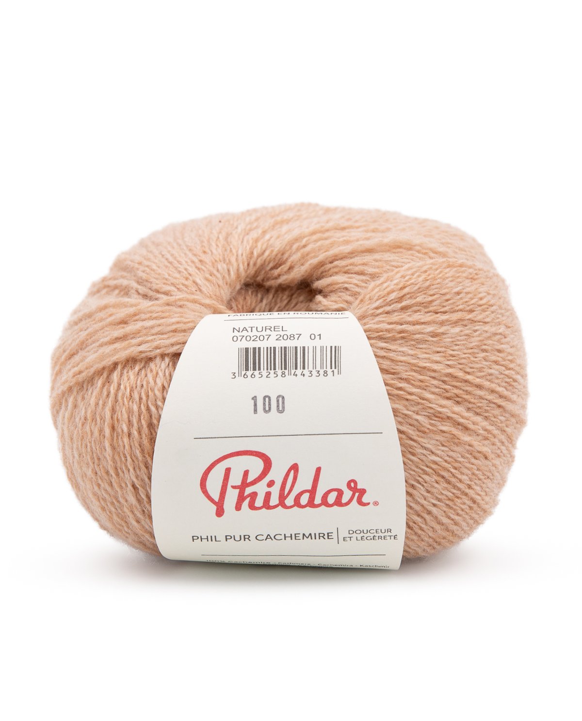 PHILDAR - PUR CACHEMIRE - NATUREL
