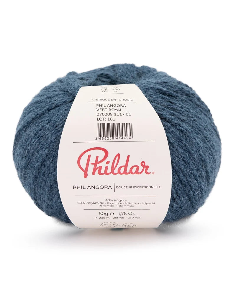PHILDAR - PHIL ANGORA - Vert Royal