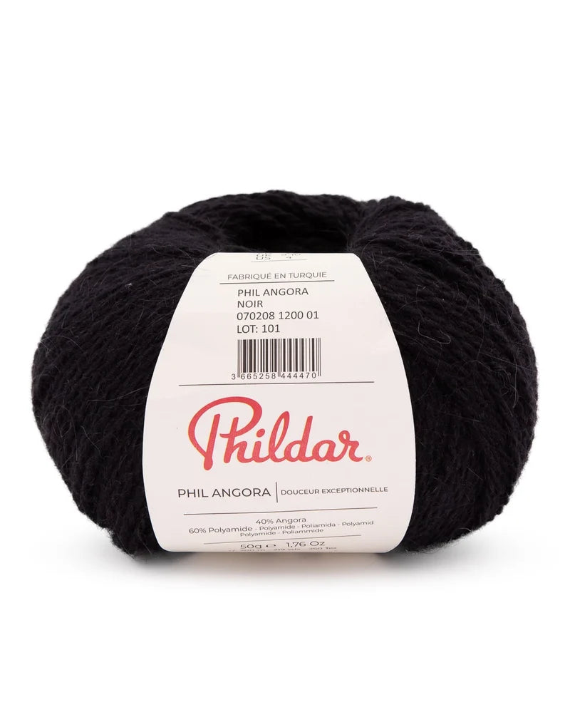 PHILDAR - PHIL ANGORA - Noir