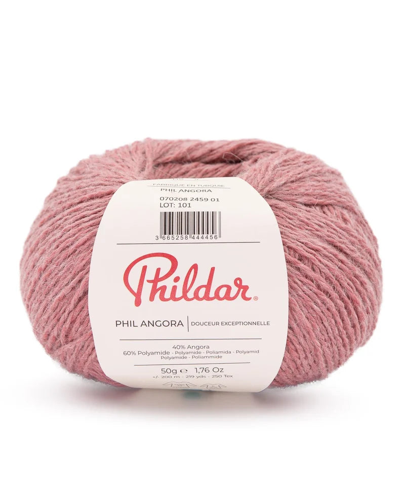 PHILDAR - PHIL ANGORA - Bois de rose