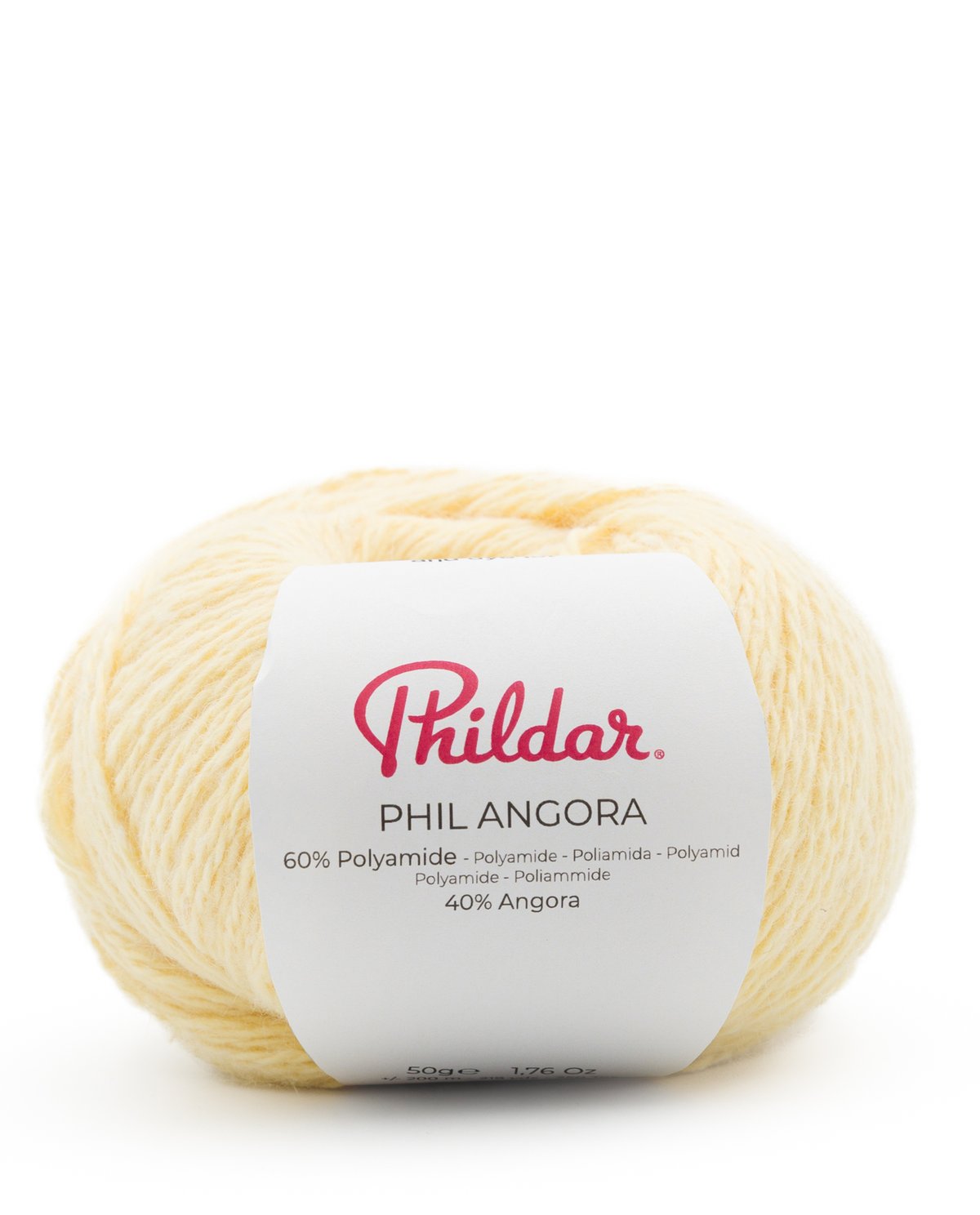 PHILDAR - PHIL ANGORA - Jaune Beurre
