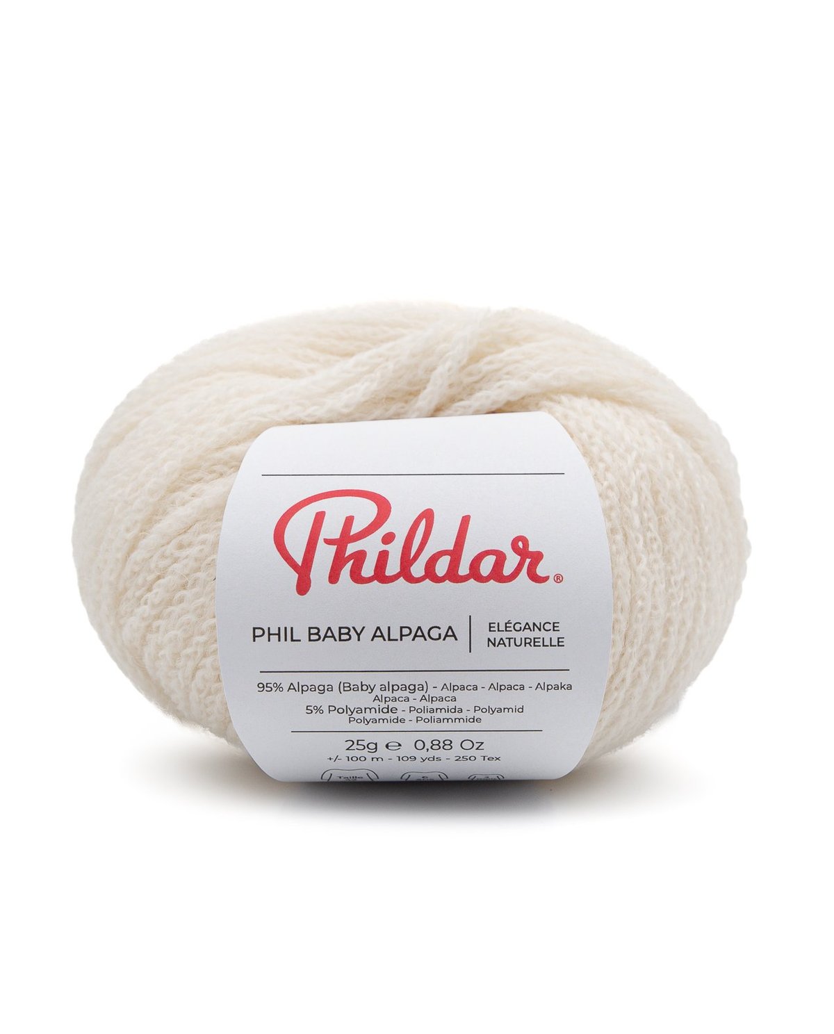 PHILDAR - PHIL BABY ALPAGA - Ecru