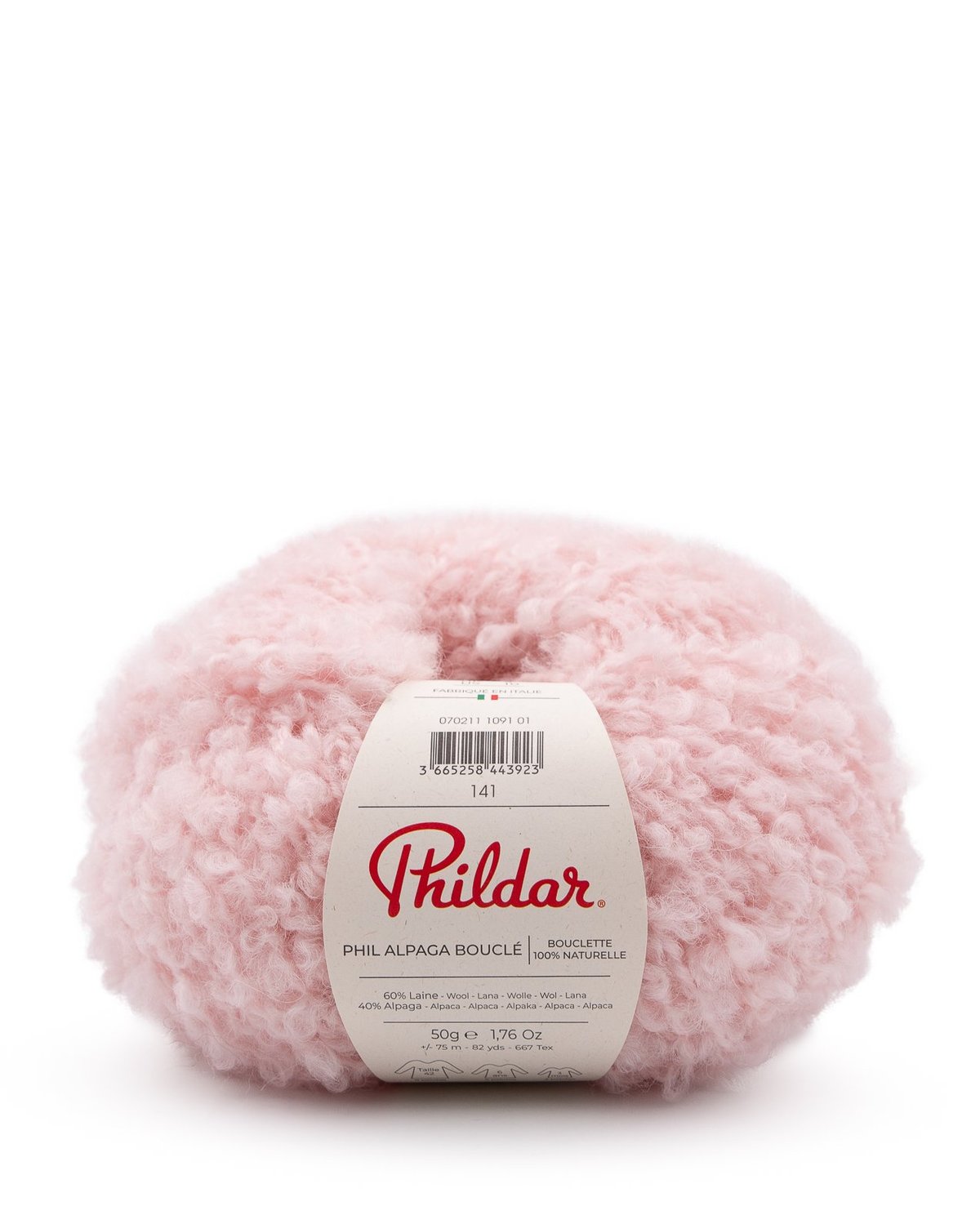 PHILDAR - PHIL ALPAGA BOUCLE - Dragée