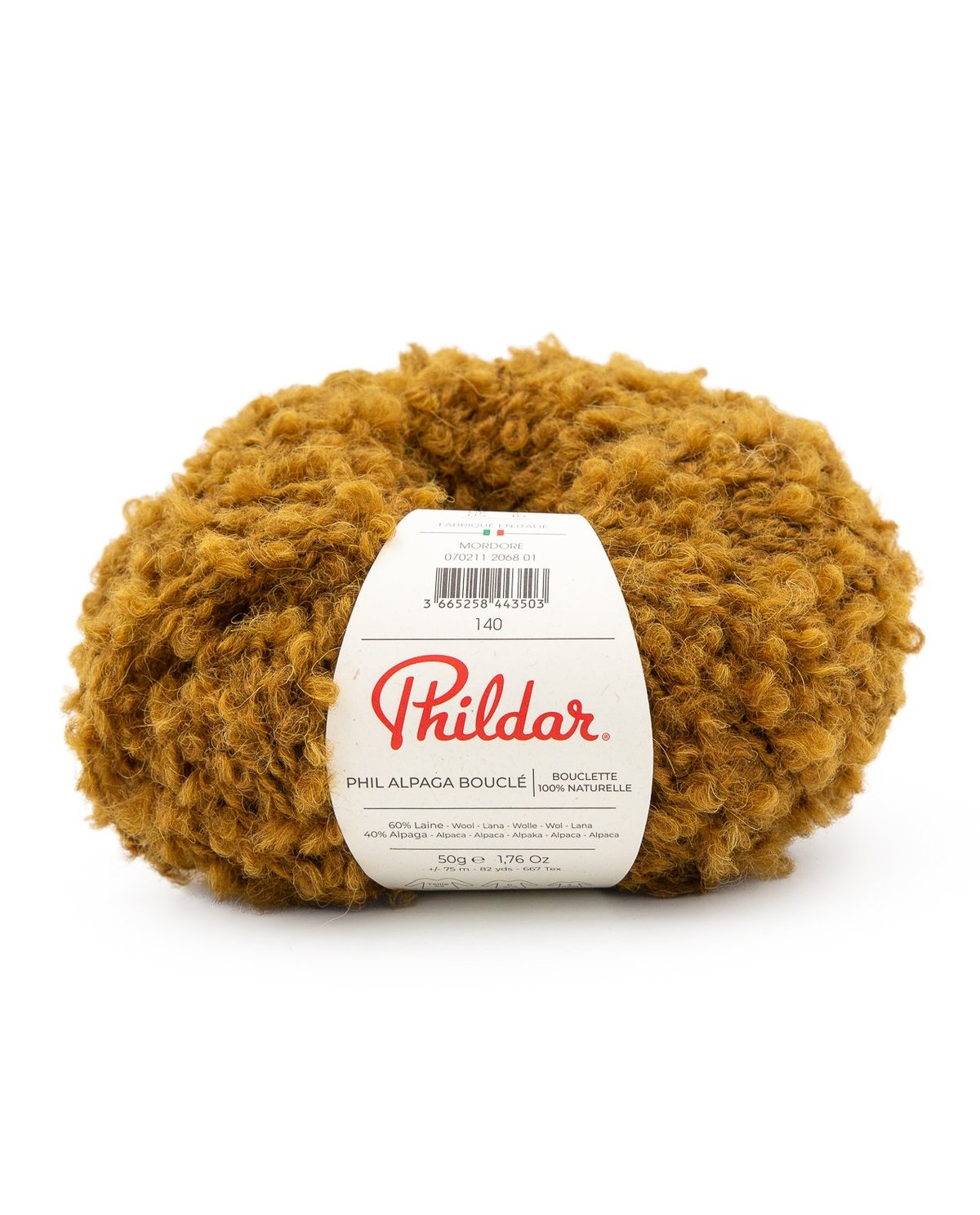 PHILDAR - PHIL ALPAGA BOUCLE - Mordoré