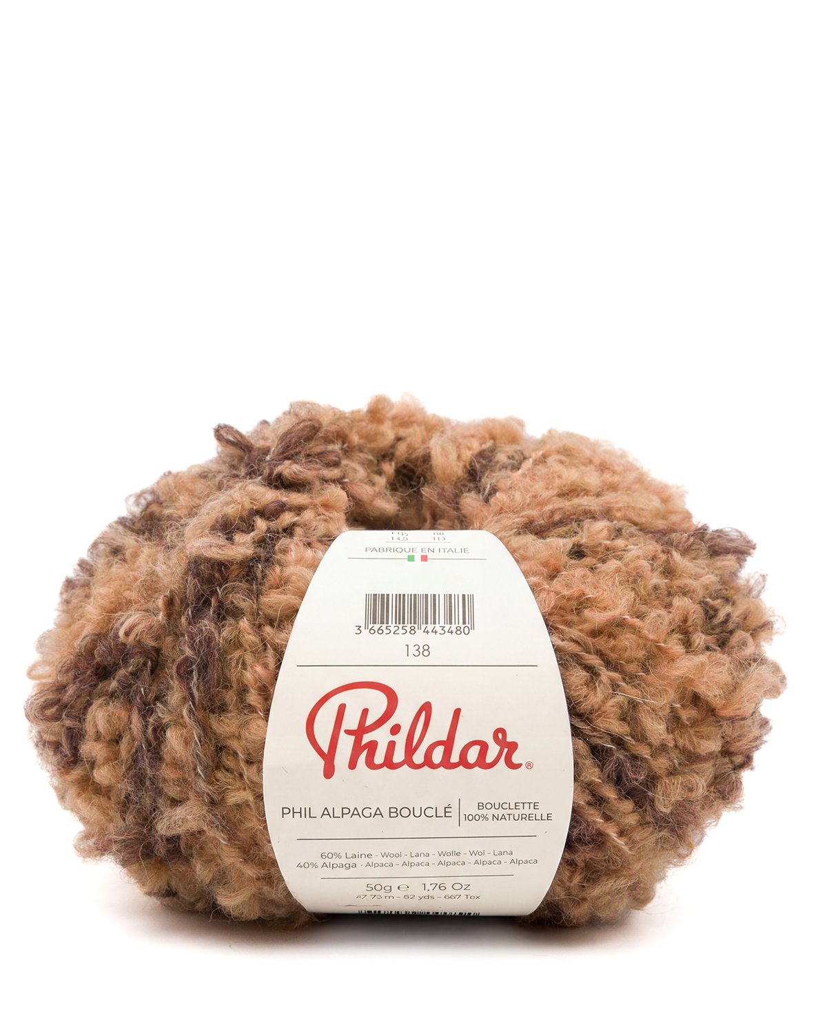 PHILDAR - PHIL ALPAGA BOUCLE - Léopard