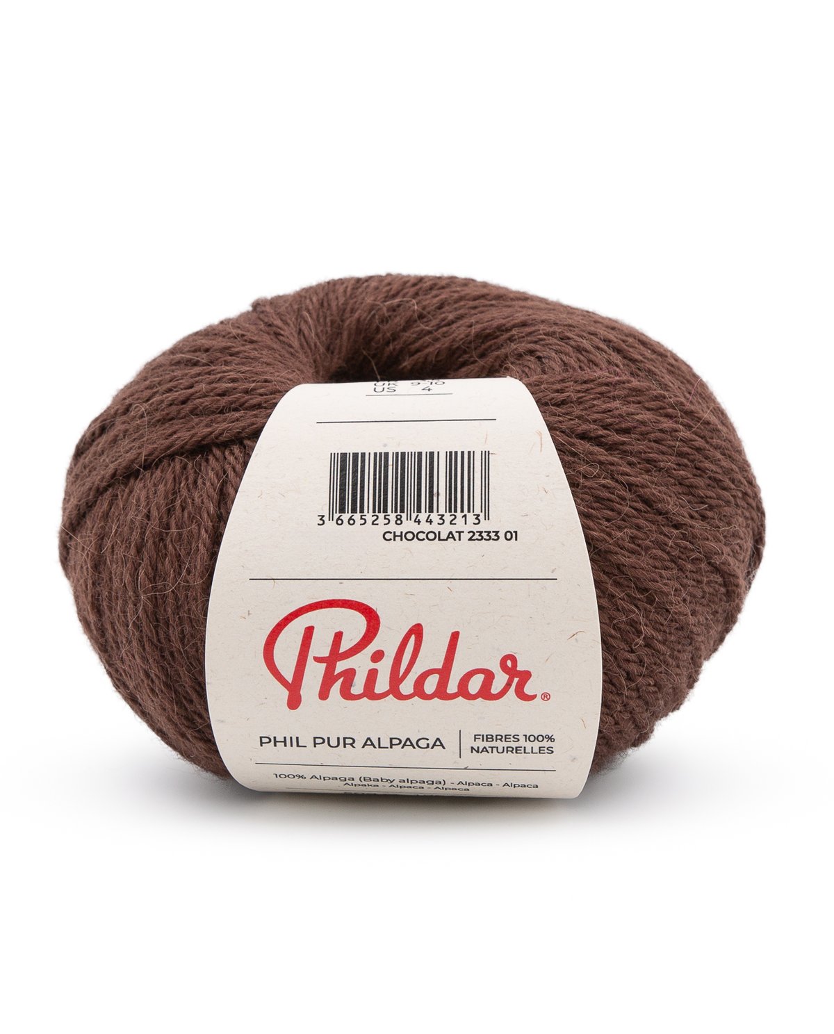 PHILDAR - PHIL PUR ALPAGA - CHOCOLAT