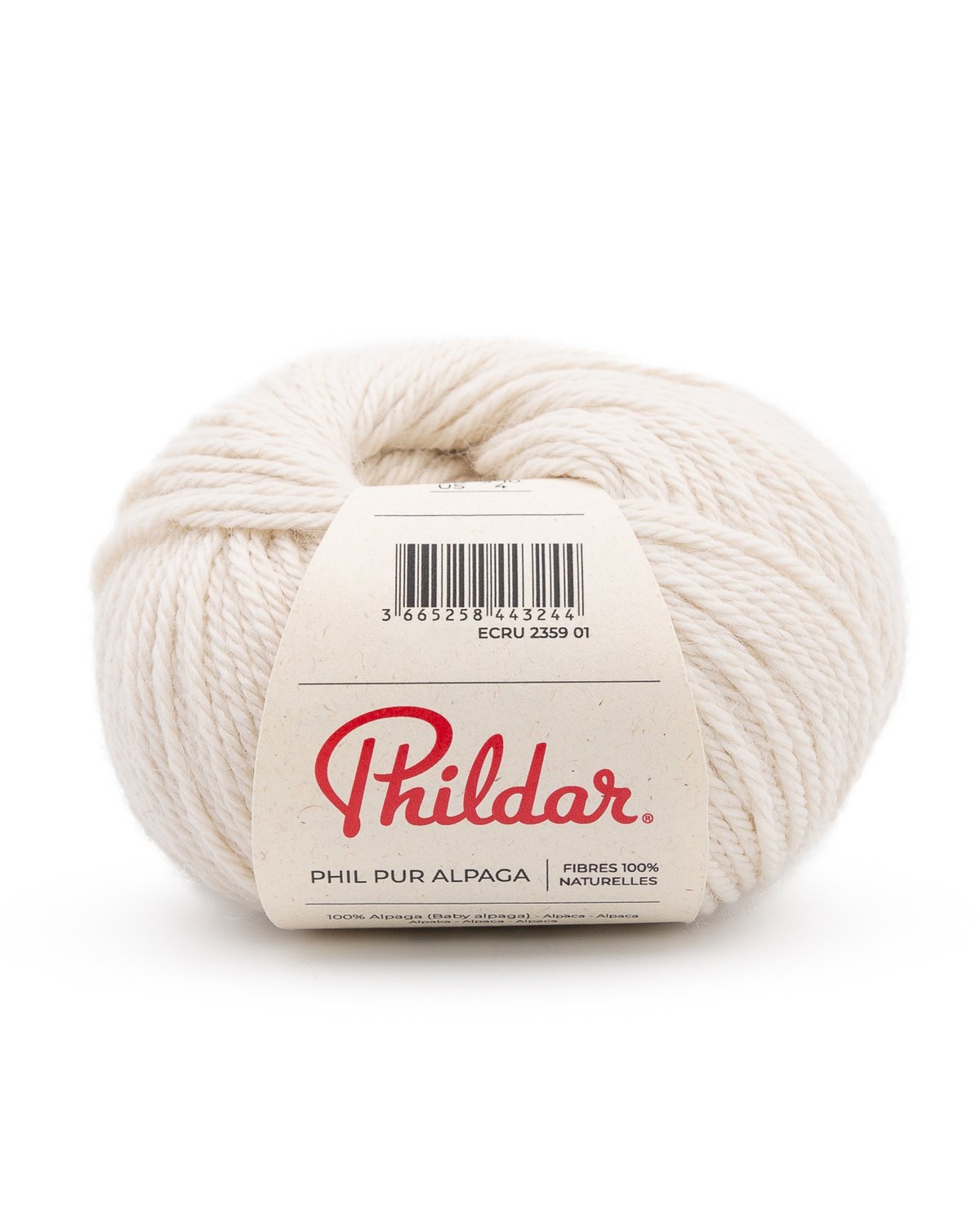 PHILDAR - PHIL PUR ALPAGA - ECRU