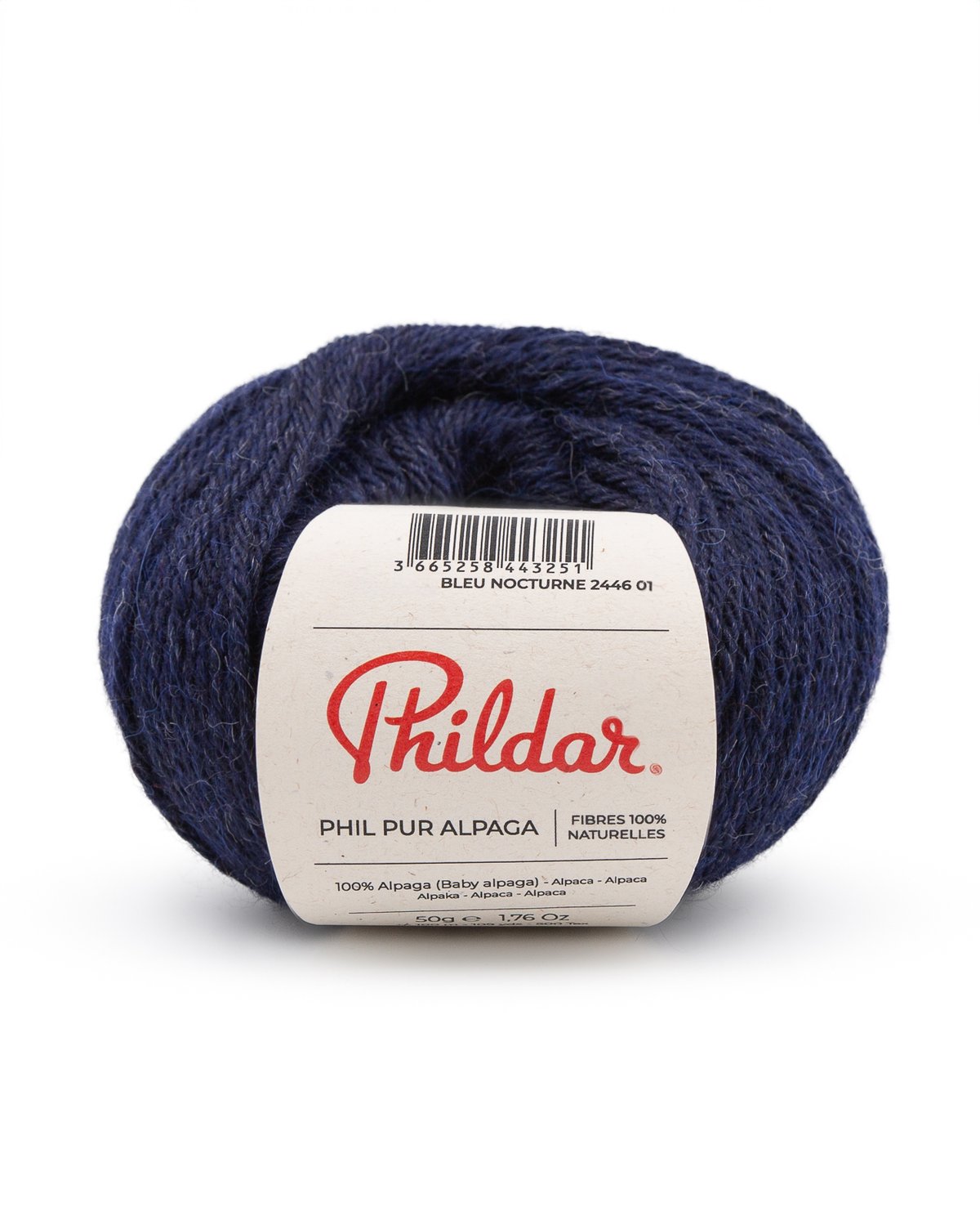 PHILDAR - PHIL PUR ALPAGA - BLEU NOCTURNE