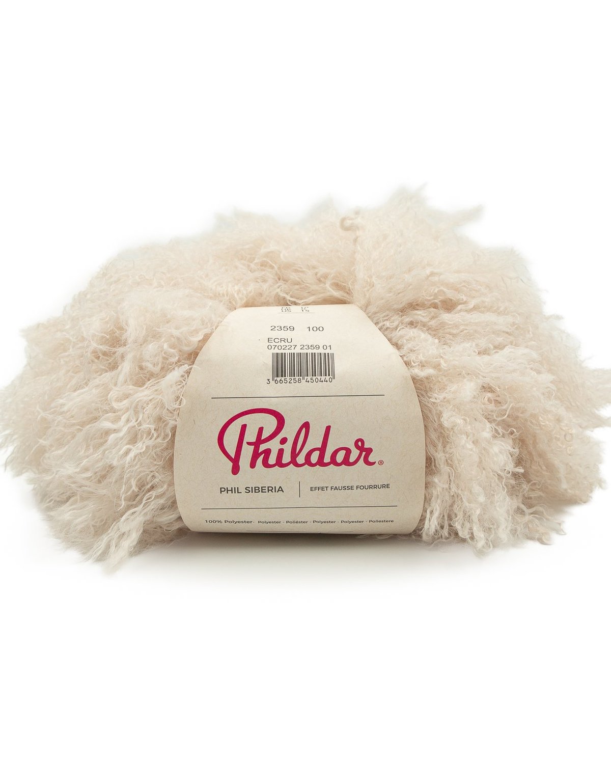 PHILDAR - PHIL SIBERIA - ECRU