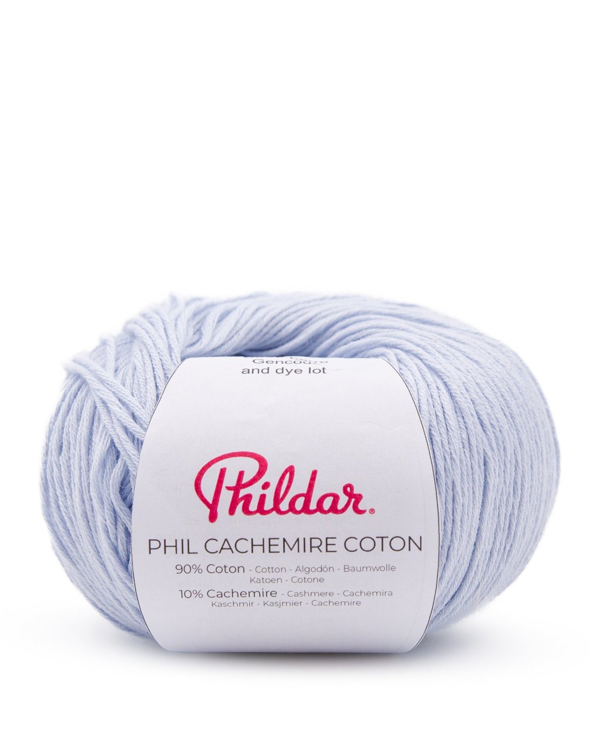 PHILDAR - PHIL CACHEMIRE COTON : Baby Blue