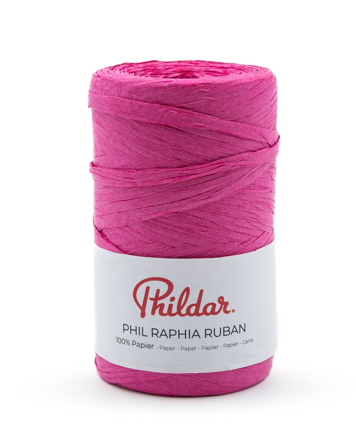PHILDAR - Phil Raphia Ruban : Rose Fuschia