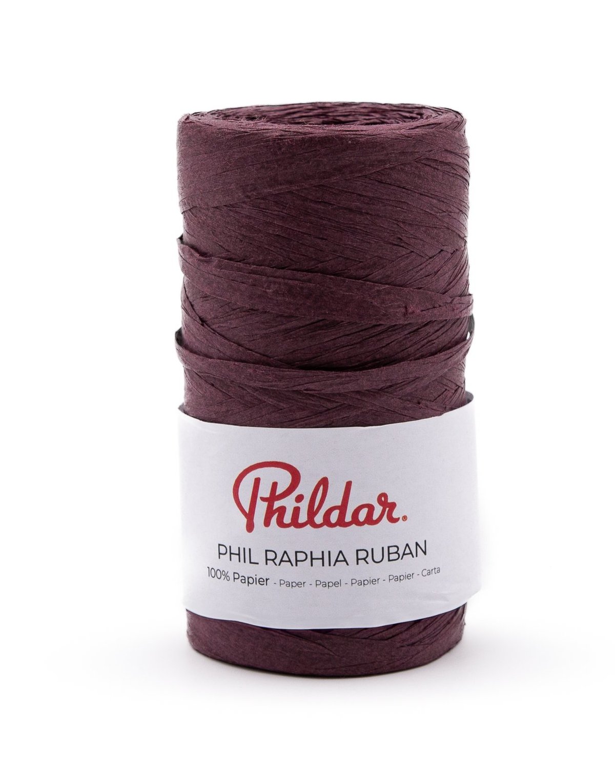 PHILDAR - Phil Raphia Ruban : Aubergine