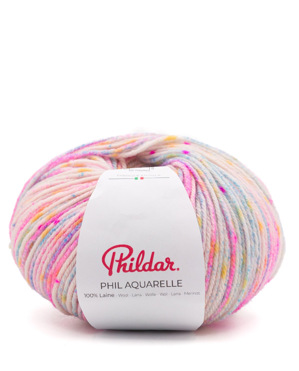 PHILDAR - PHIL AQUARELLE - ROSE FLUO
