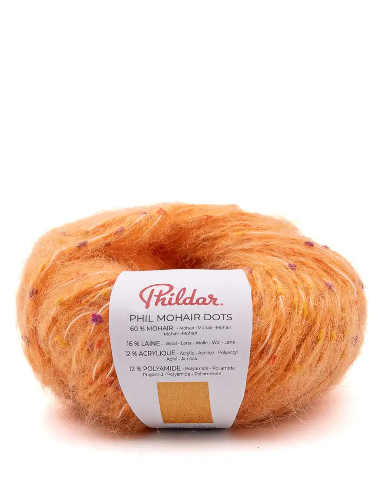 PHILDAR - PHIL MOHAIR DOTS - SUNSET