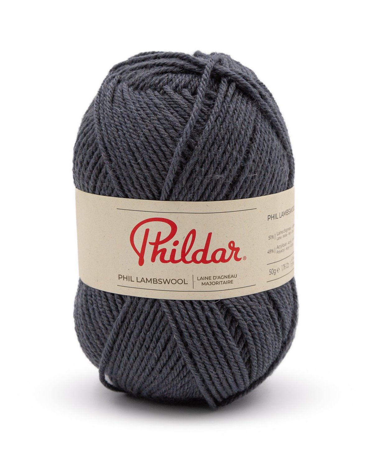 PHILDAR - PHIL LAMBSWOOL - CENDRE