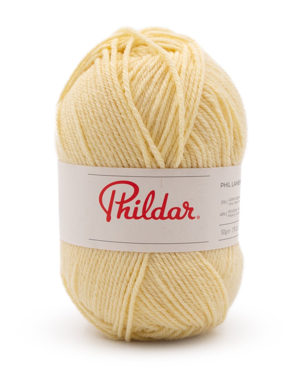 PHILDAR - PHIL LAMBSWOOL - JAUNE PALE