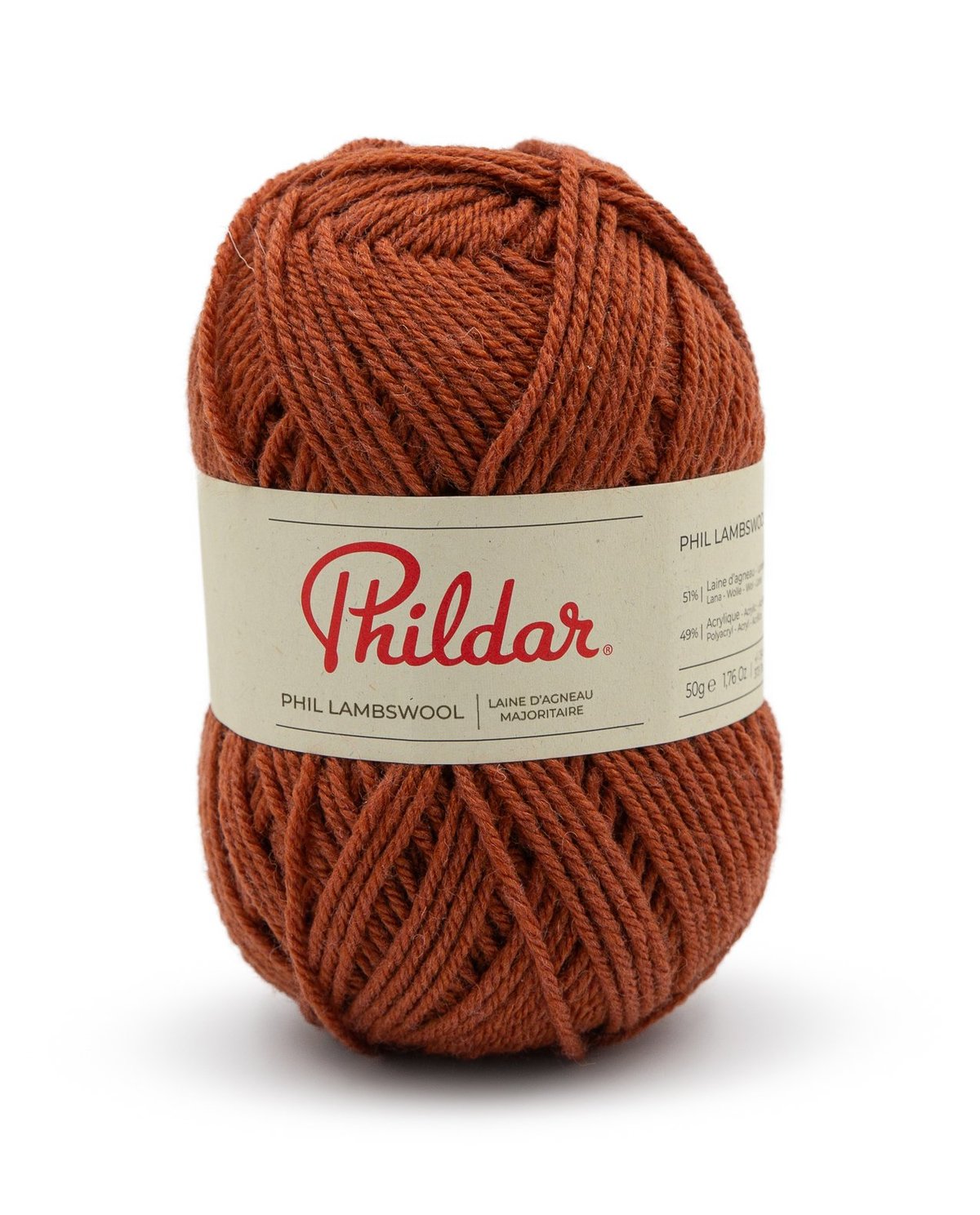 PHILDAR - PHIL LAMBSWOOL - TERRE BATTUE