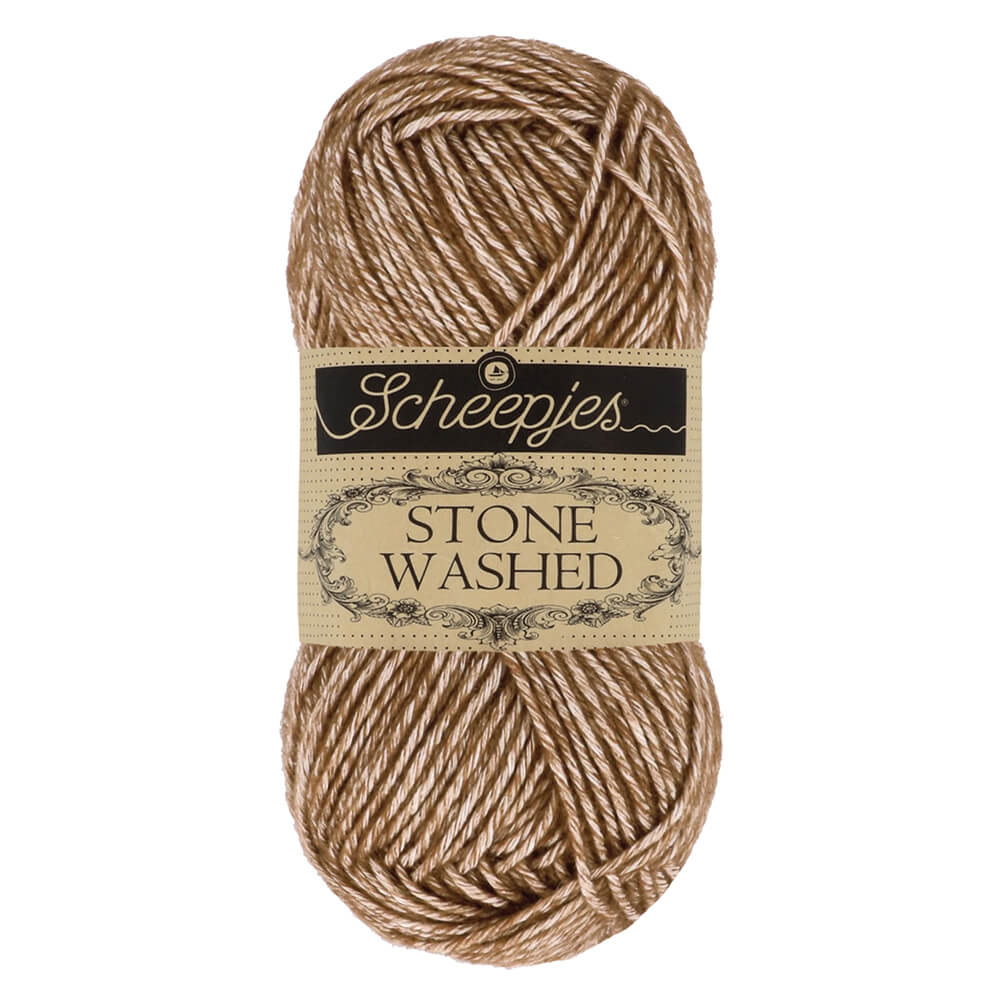 Scheepjes - Stone Washed - 822 Brown Agate
