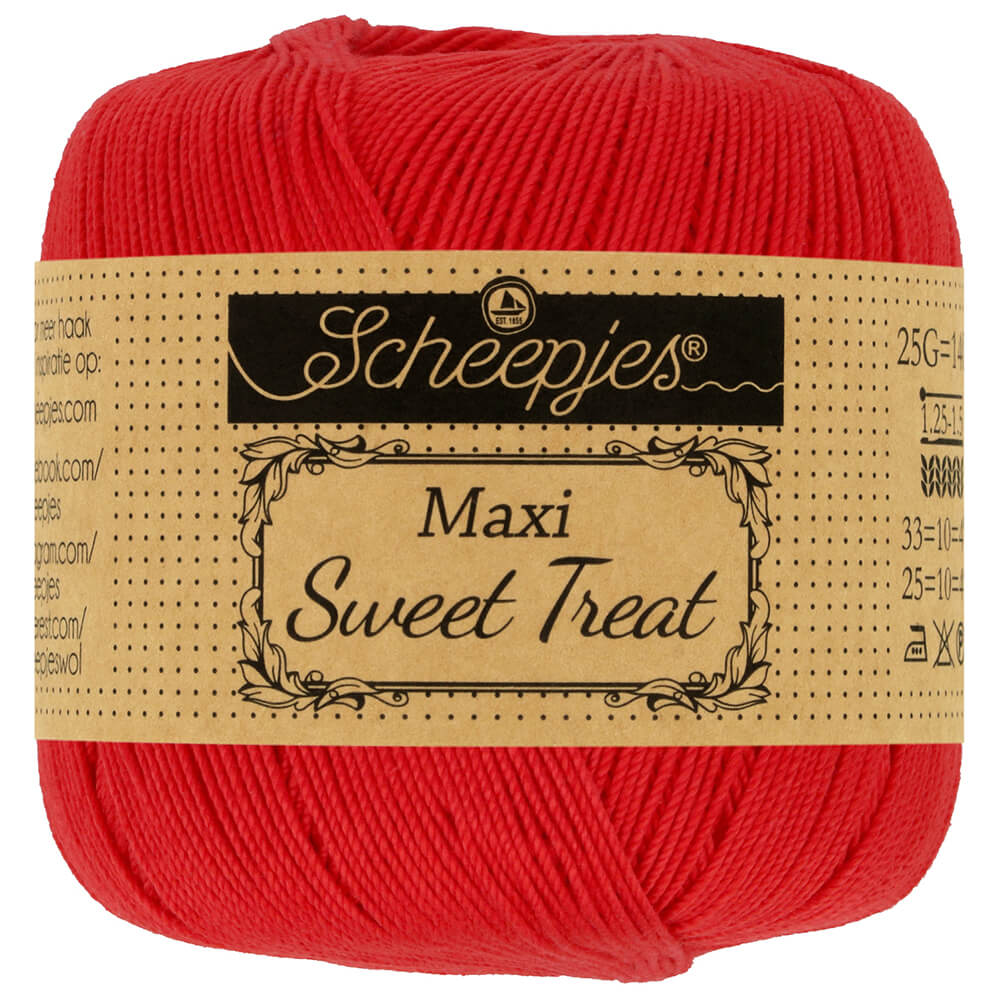 Scheepjes - Maxi Sweet Treat 25g - 115 Hot Red