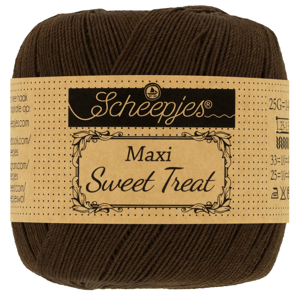 Scheepjes - Maxi Sweet Treat 25g - 162 Black Coffee