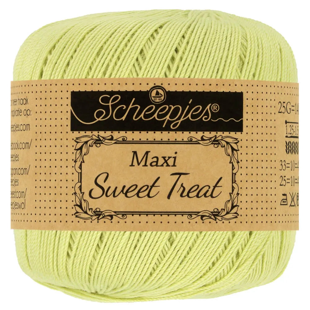 Scheepjes - Maxi Sweet Treat 25g - 392 Lime Juice