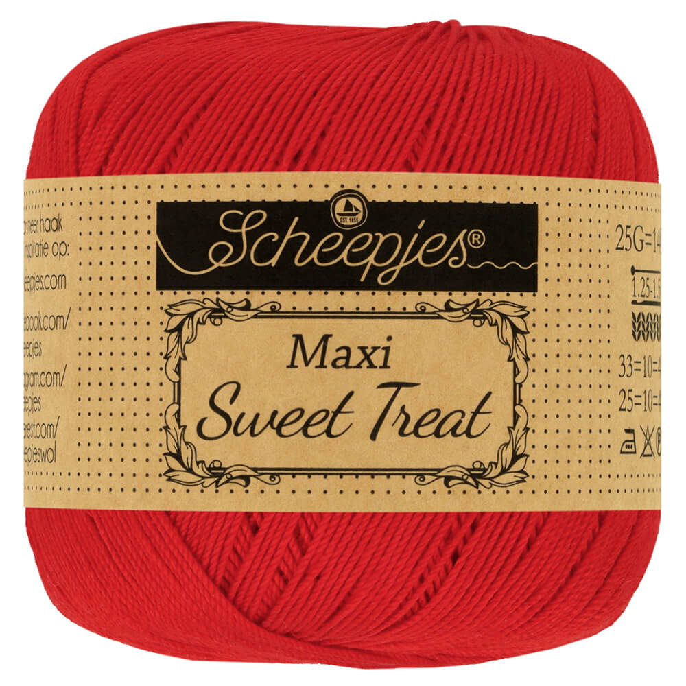 Scheepjes - Maxi Sweet Treat 25g - 722 Red