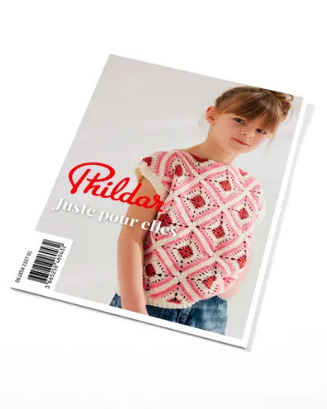 PHILDAR : CATALOGUE PDF JUSTE POUR ELLES Enfants de 4 à 12 ans - 6 MODELES P/E 2025