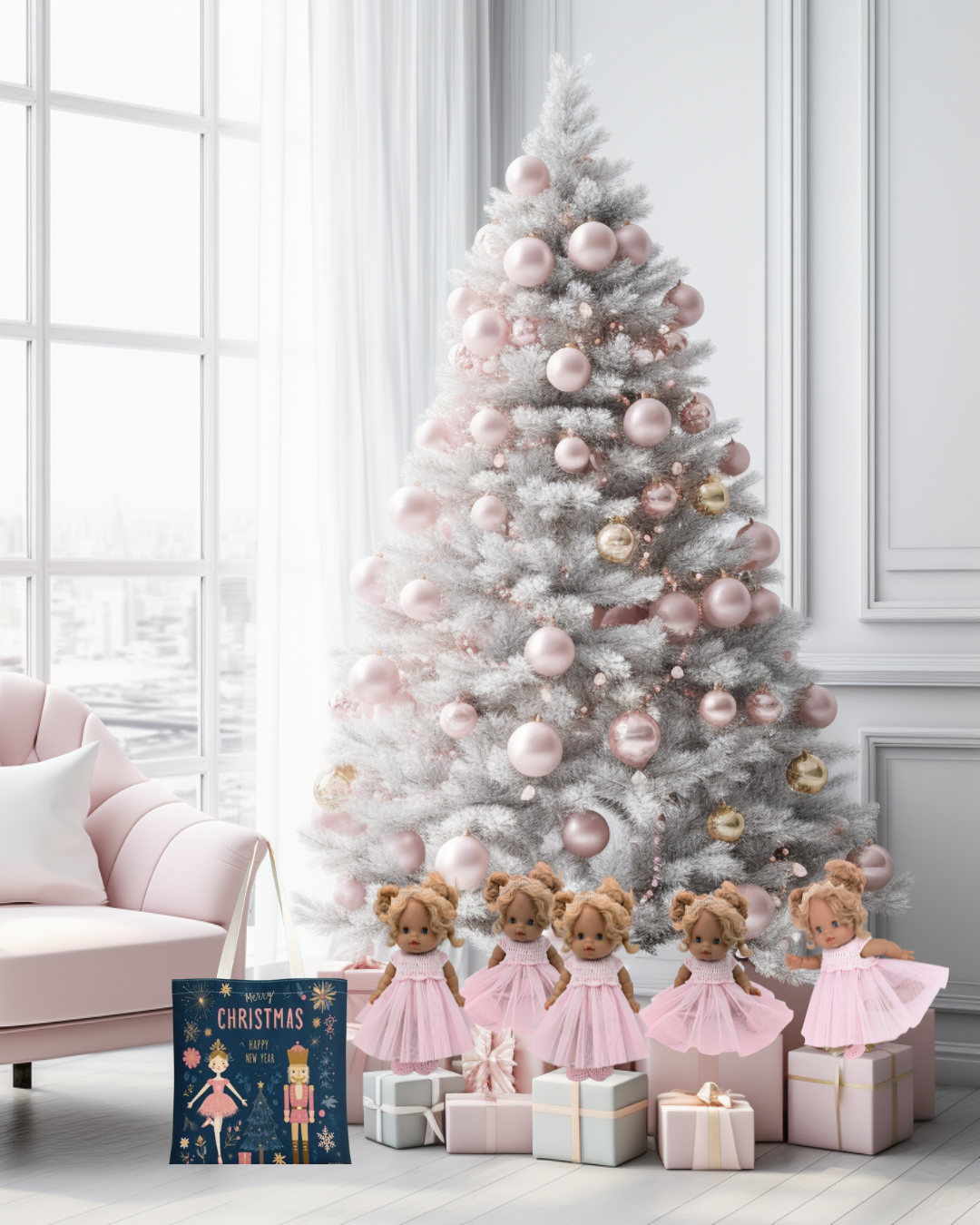 Kit Crochet : La panoplie de danse CASSE NOISETTE - poupées MINIKANE COROLLE