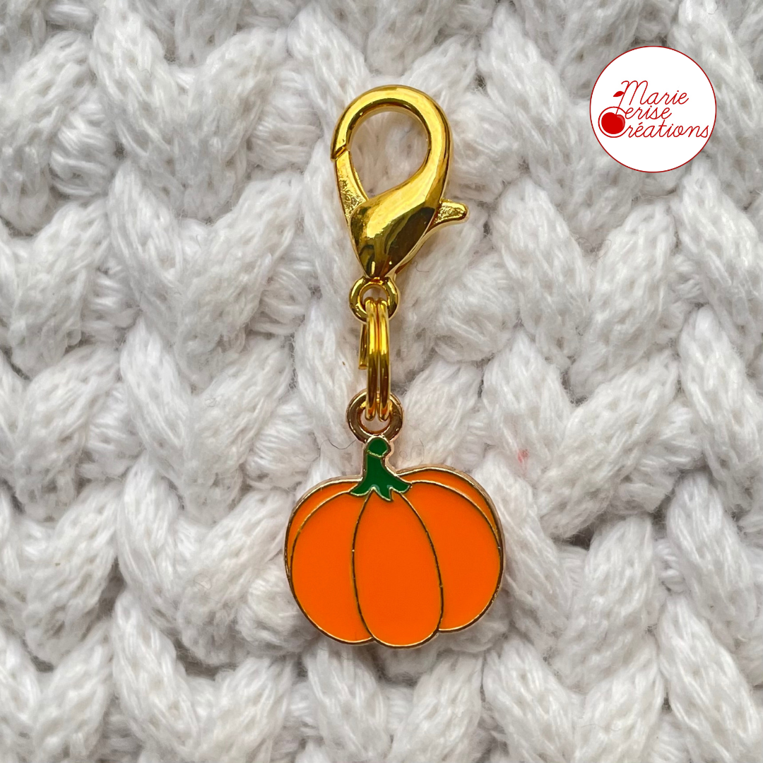Kit Crochet Débutant Halloween – Avec Fil, Crochet, Rembourrage, Yeux, Pour Créer Citrouille Amigurumi