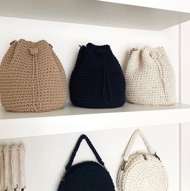 KIT CROCHET : Le Sac Bourse CEZANNE - Niveau Débutant