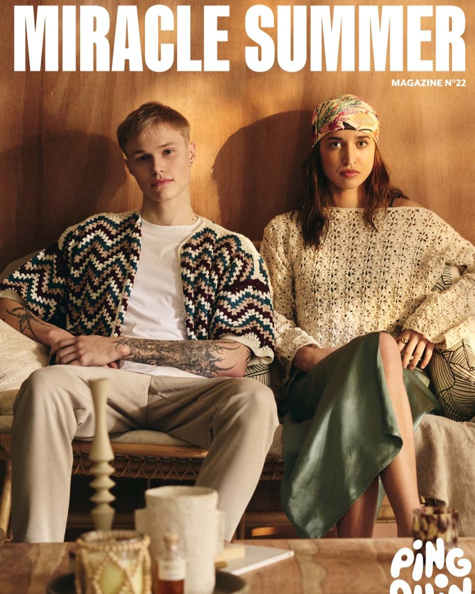 PINGOUIN : MAGAZINE PDF N°22 MIRACLE SUMMER - 20 MODELES CROCHET P/E 2026