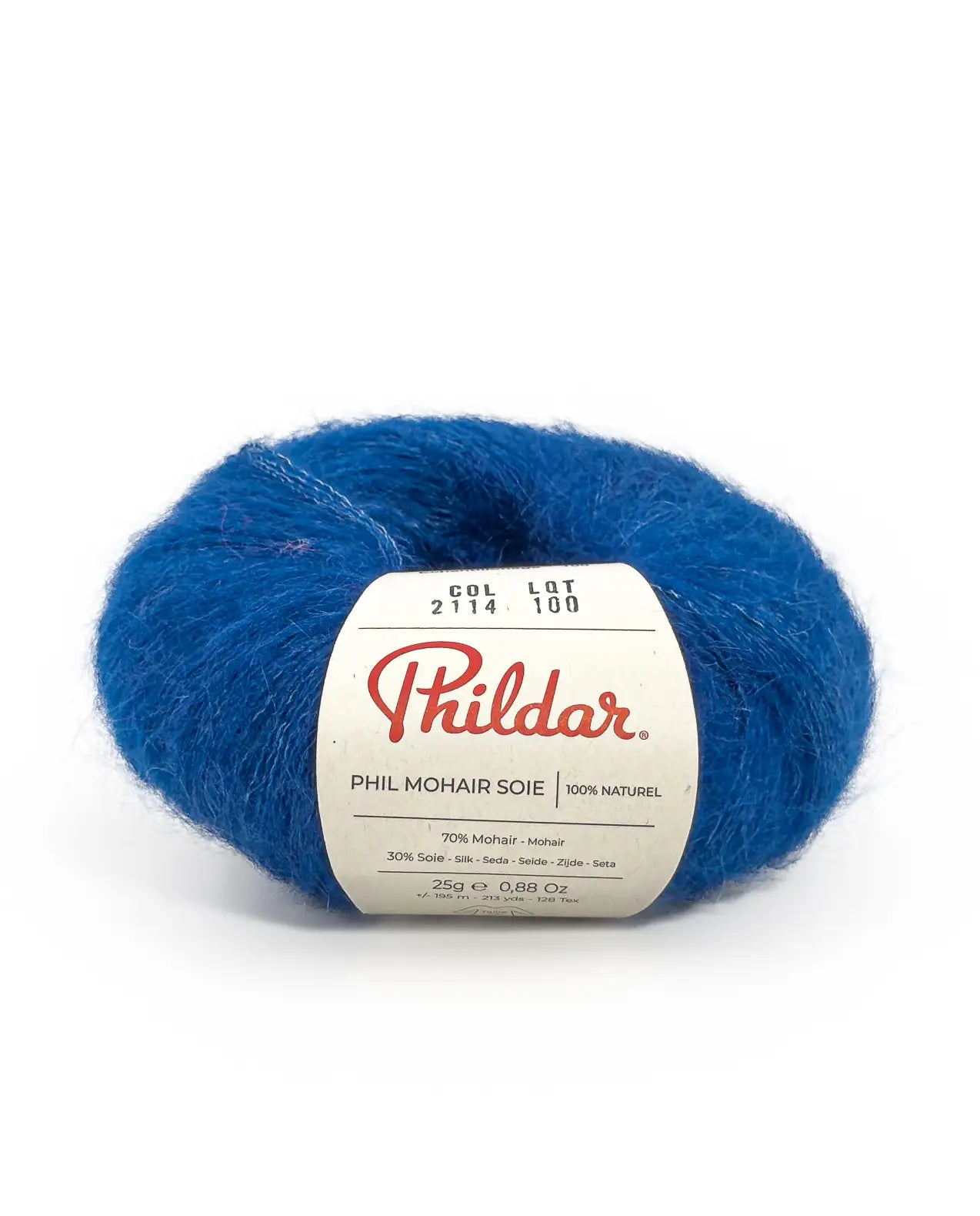 PHILDAR - PHIL MOHAIR SOIE - DEEP BLUE
